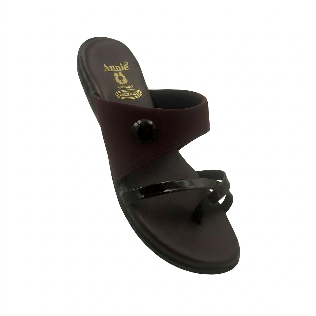 Women’s Comfortable Lycra Slip-On Flats with PU Sole & Cushion Padding