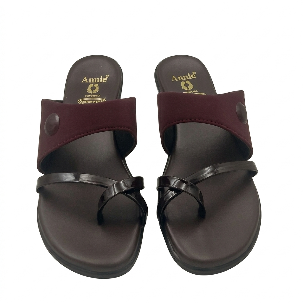 Women’s Comfortable Lycra Slip-On Flats with PU Sole & Cushion Padding