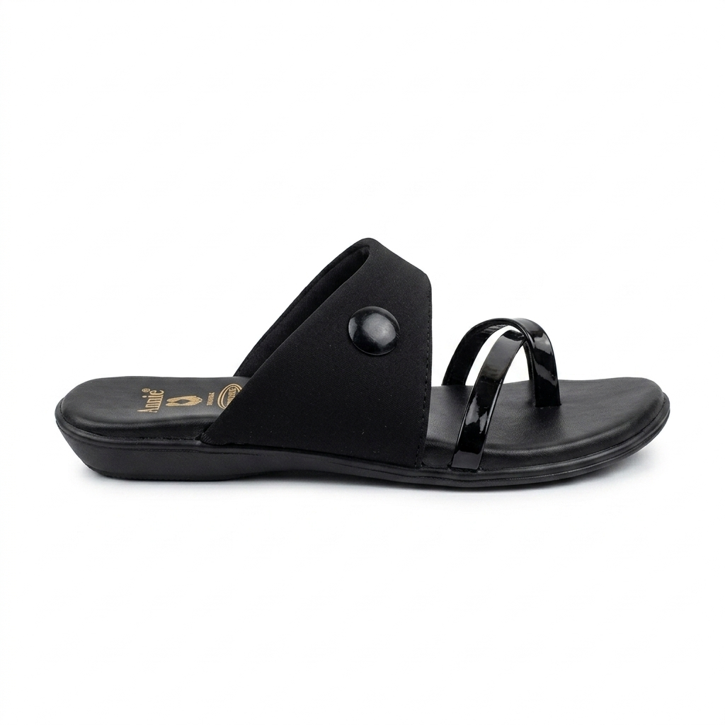 Women’s Comfortable Lycra Slip-On Flats with PU Sole & Cushion Padding