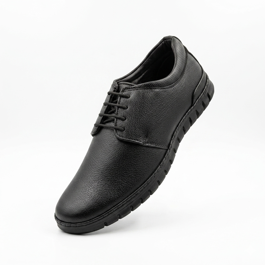 Men’s Orthopedic Casual Lace-Up Shoes with Arch Support & Cushion Padding