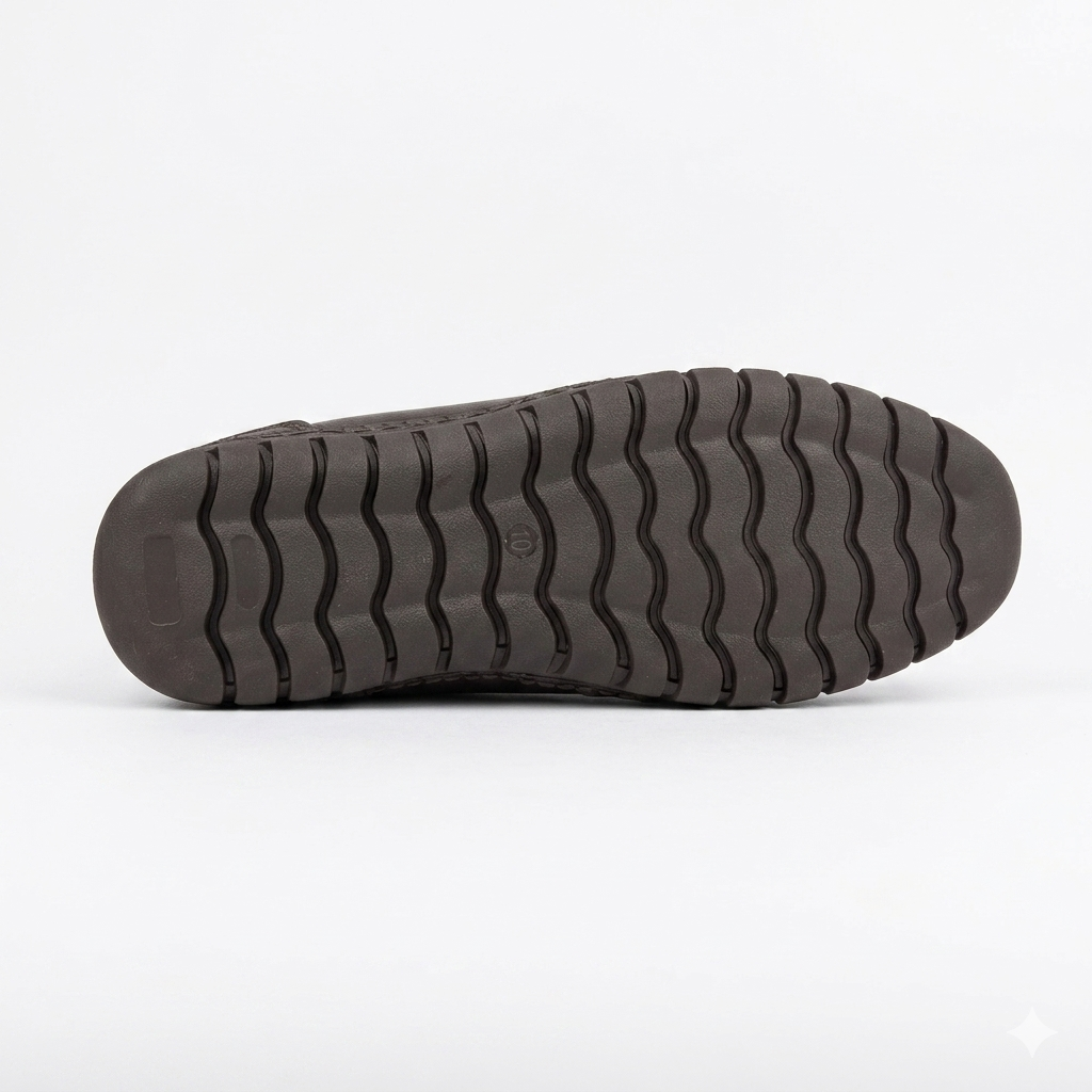 Men’s Orthopedic Casual Lace-Up Shoes with Arch Support & Cushion Padding