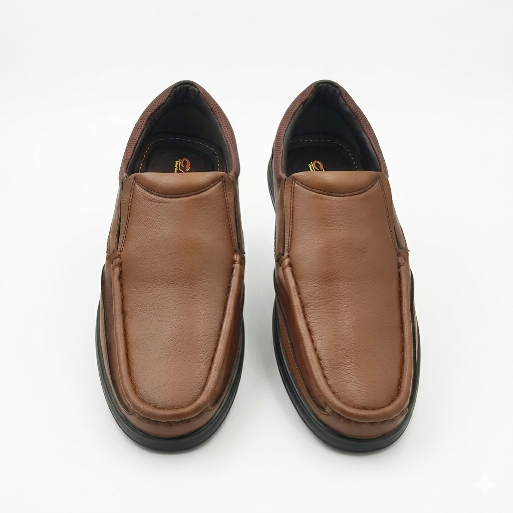 Men’s Orthopedic Slip-On Casual Shoes with Arch Support & Cushion Padding