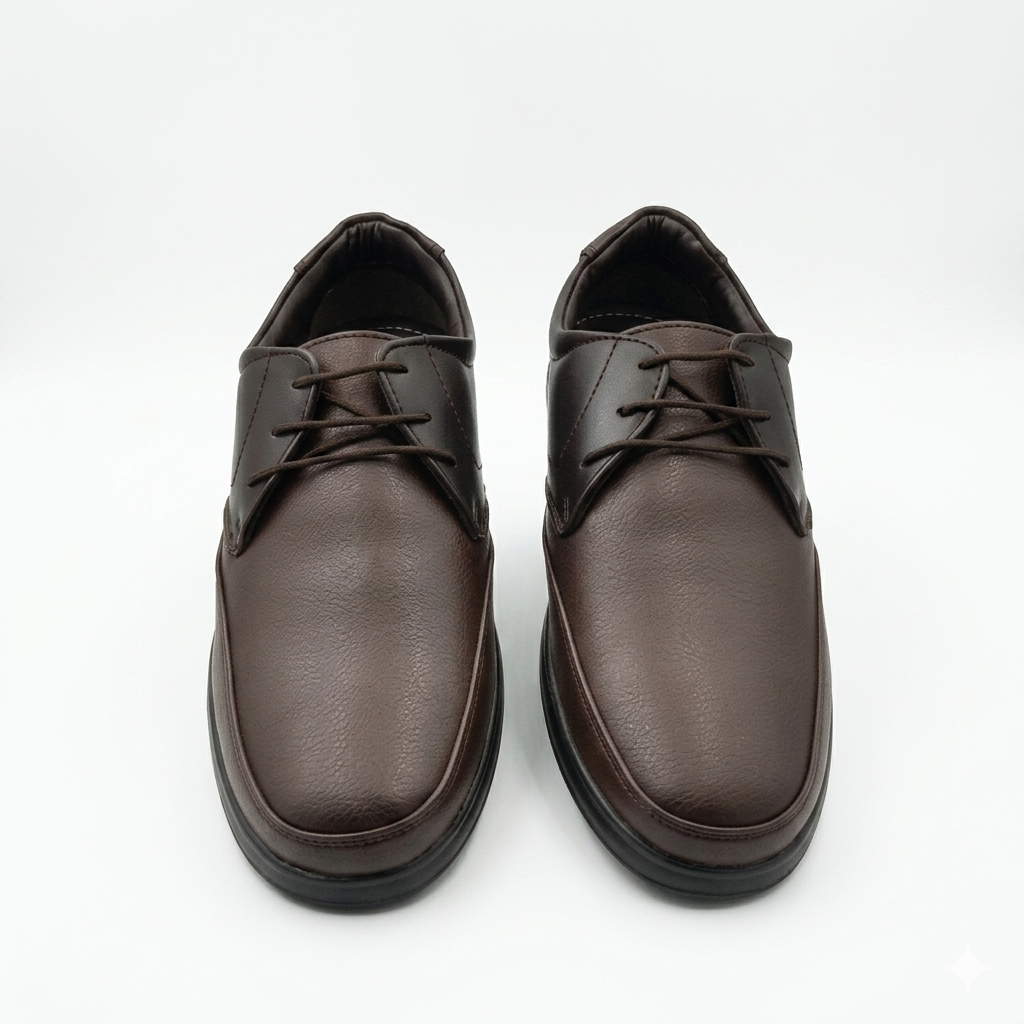 Men’s Orthopedic Lace-Up Casual Shoes with Arch Support & Cushioned Comfort