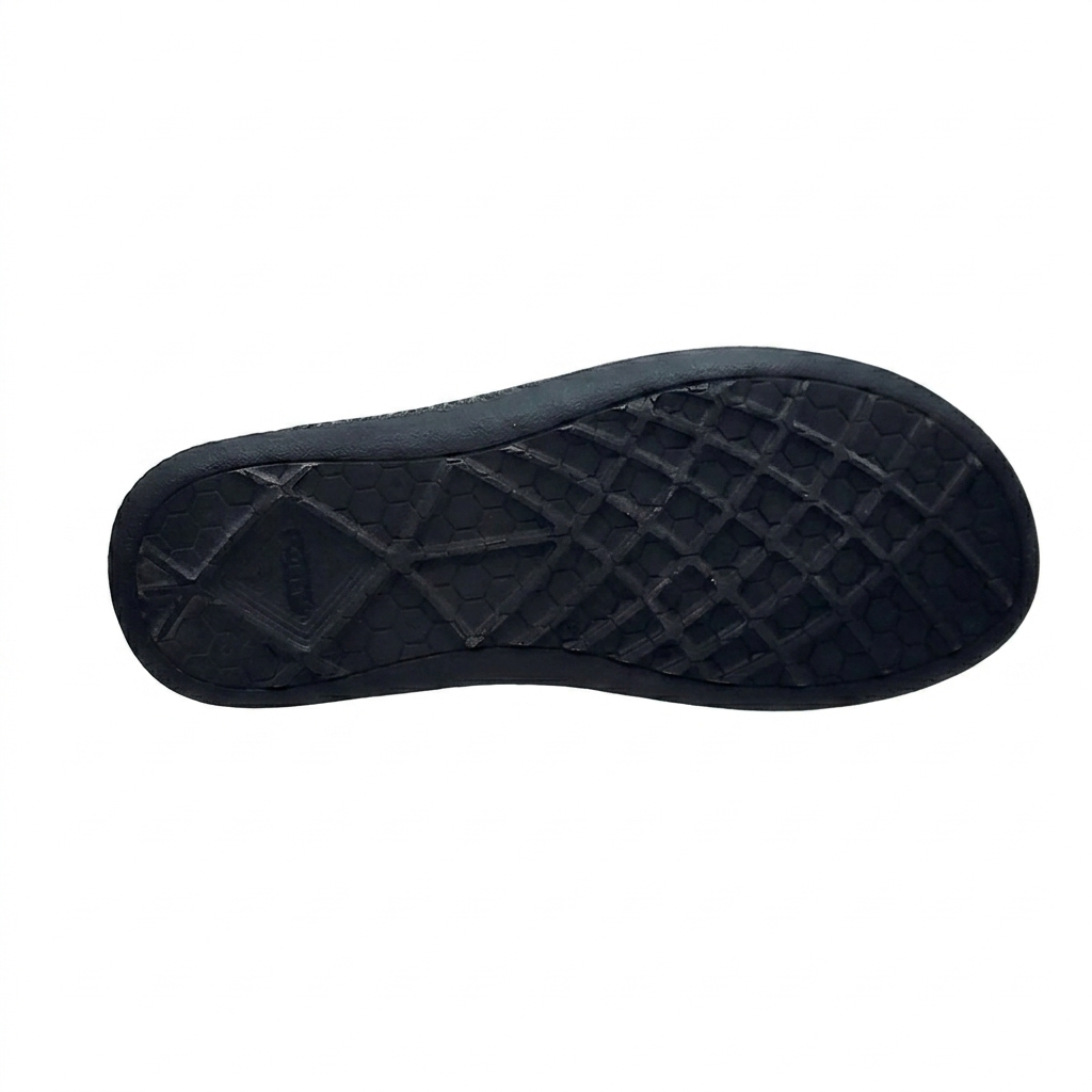 Men’s Cushioned Toe-Ring chapple with Air Mix Sole | Synthetic Upper Casual Comfort Slides
