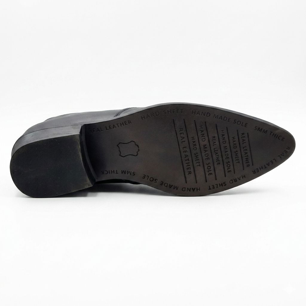 Men's Sleek Chelsea Boots | Premium Synthetic Ankle Boots with Cushion Padding & Flexible PU Sole