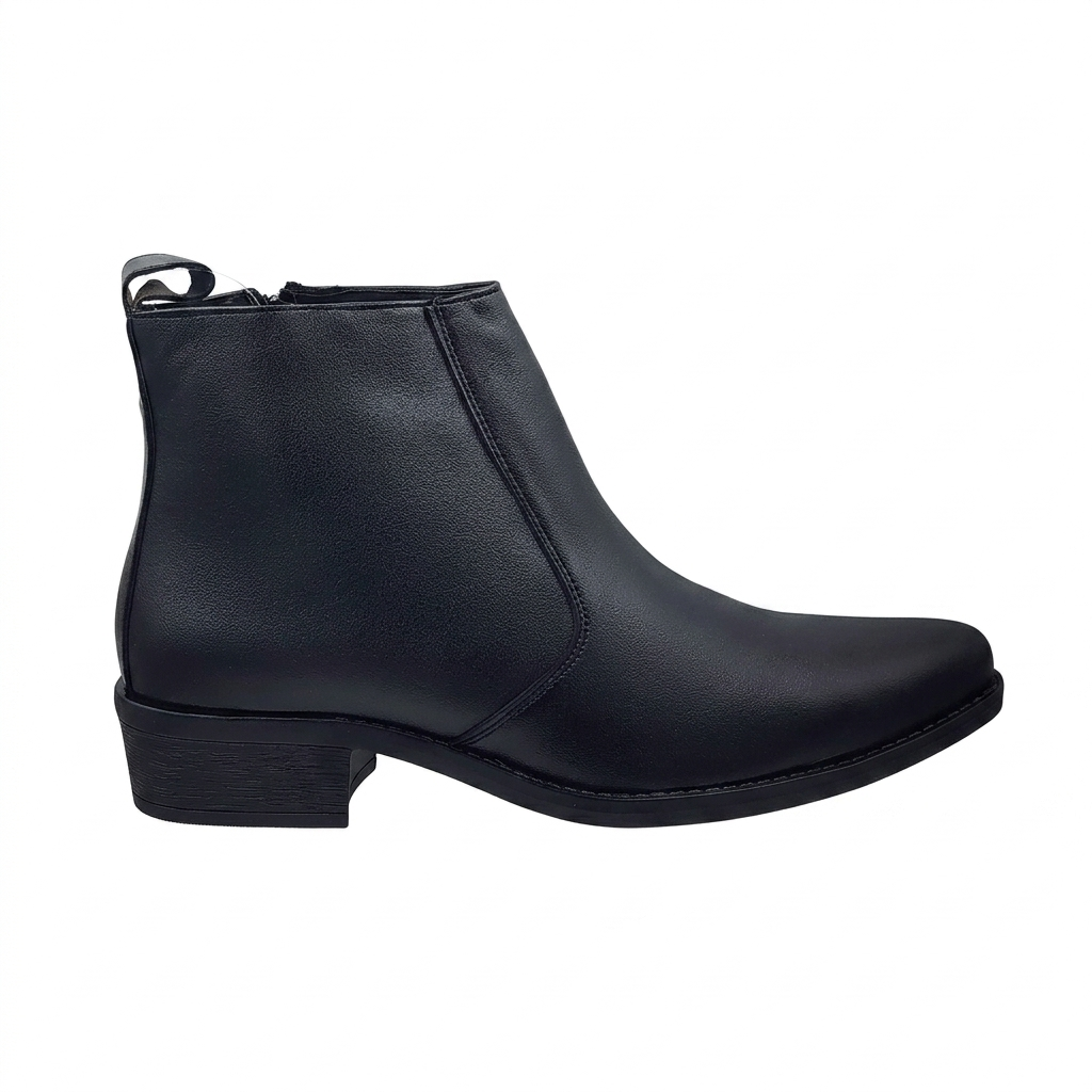 Men's Elegant Chelsea Boots | Synthetic Ankle Boots with Cushion Padding & Flexible PU Sole