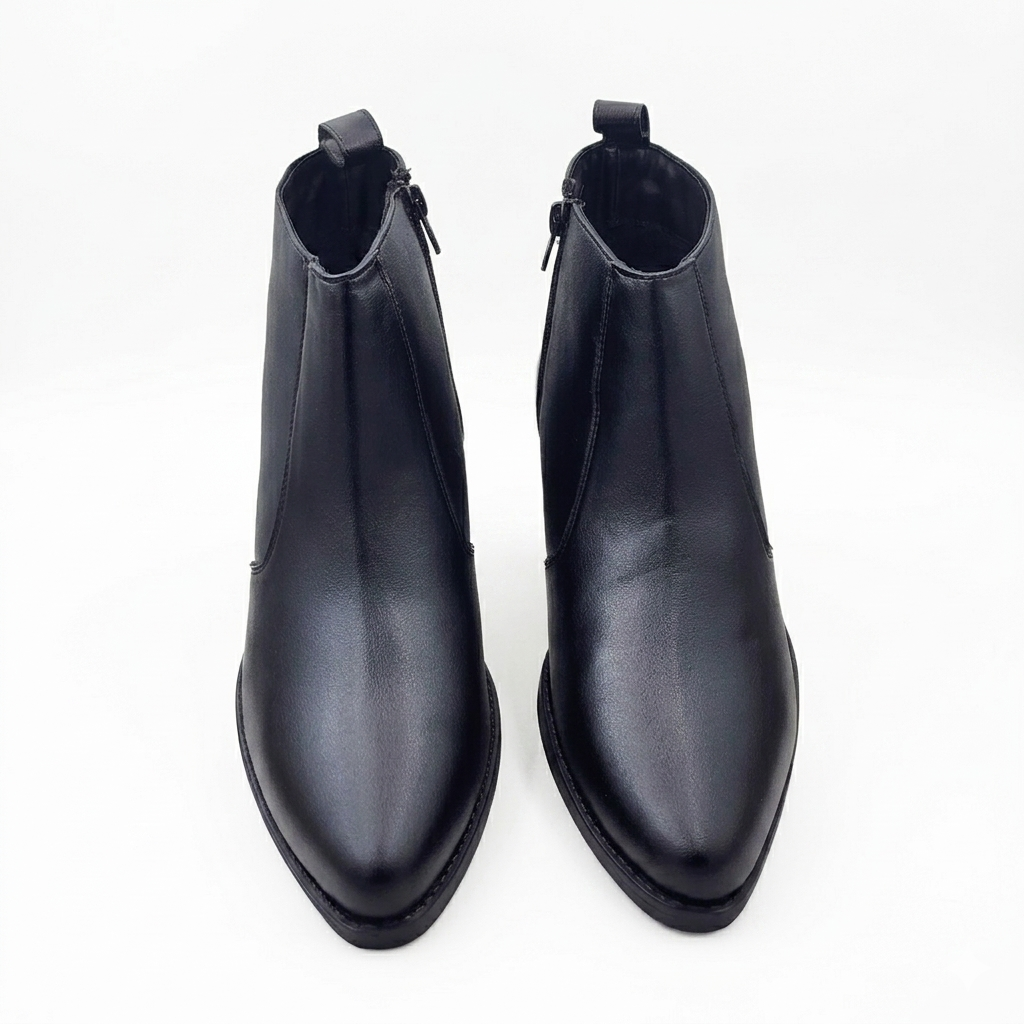 Men's Elegant Chelsea Boots | Synthetic Ankle Boots with Cushion Padding & Flexible PU Sole