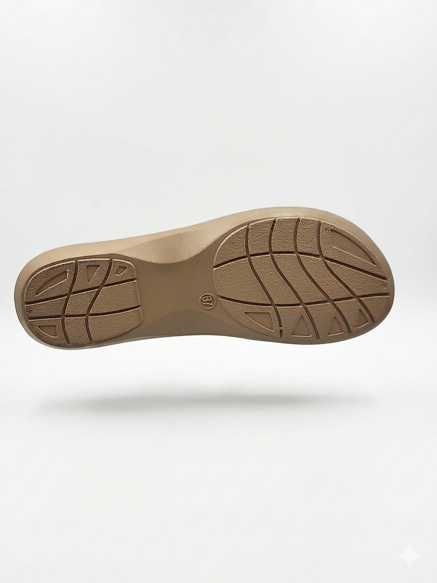 Women's Fashion Thong chapples | Lightweight Air Mix Sole Cushioned Daily Wear Wedges