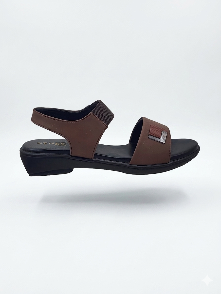 Women's Fashion Sporty Sandals | Lightweight Air Mix Sole Cushioned Slingback Flat Sandals
