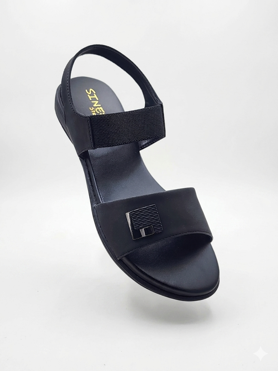 Women's Fashion Sporty Sandals | Lightweight Air Mix Sole Cushioned Slingback Flat Sandals