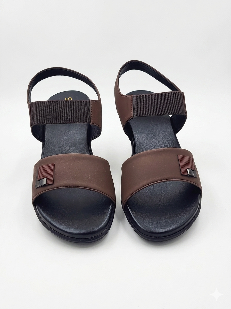 Women's Fashion Sporty Sandals | Lightweight Air Mix Sole Cushioned Slingback Flat Sandals