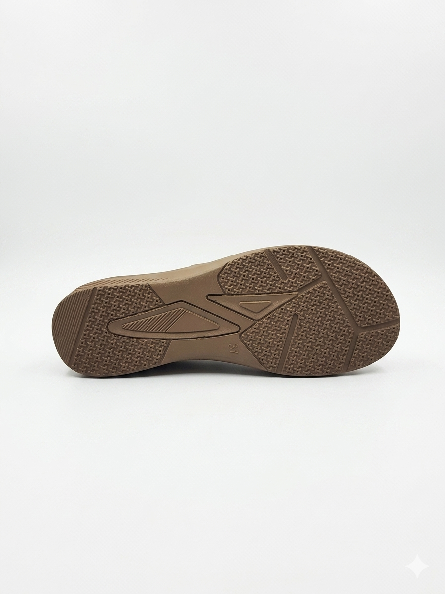 Women's Fashion Slip-On Wedge Slippers | Lightweight Air Mix Sole Cushioned Slides