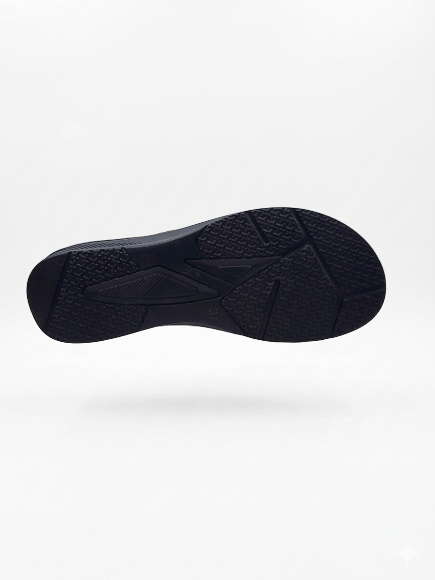 Women's Fashion Slip-On Wedge Slippers | Lightweight Air Mix Sole Cushioned Slides