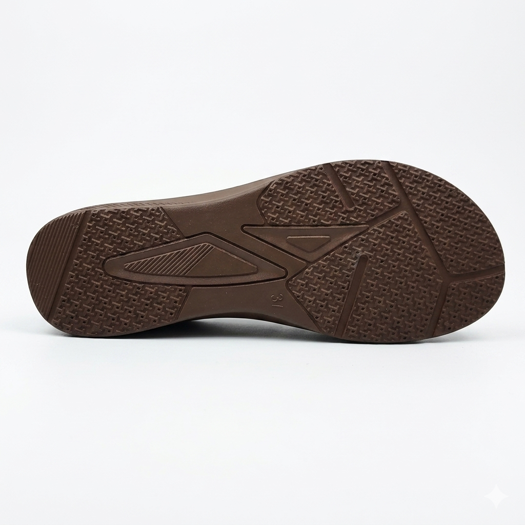 Women's Fashion Slip-On Wedge Slippers | Lightweight Air Mix Sole Cushioned Slides