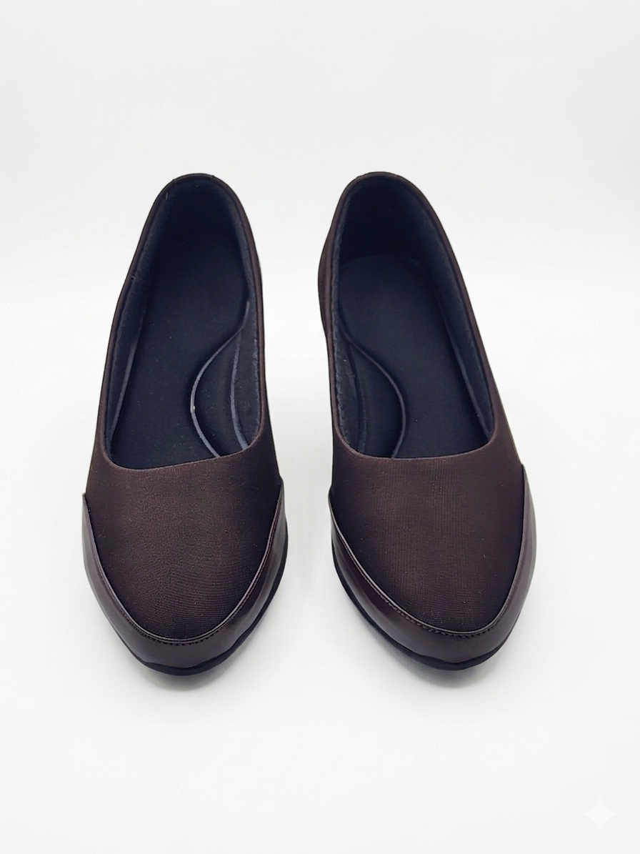 Women's Soft Synthetic Lycra Dress Shoes | Cushion Padded Air Mix Sole Formal Bellies
