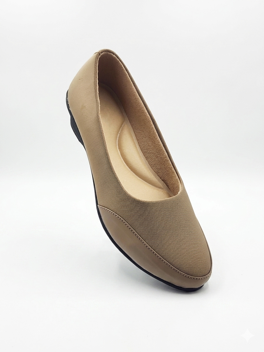 Women's Soft Synthetic Lycra Dress Shoes | Cushion Padded Air Mix Sole Formal Bellies