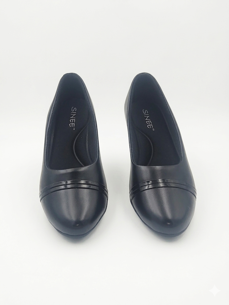 Women's Pointed-Toe Formal Dress Shoes | Lightweight Air Mix Sole Cushioned Bellies