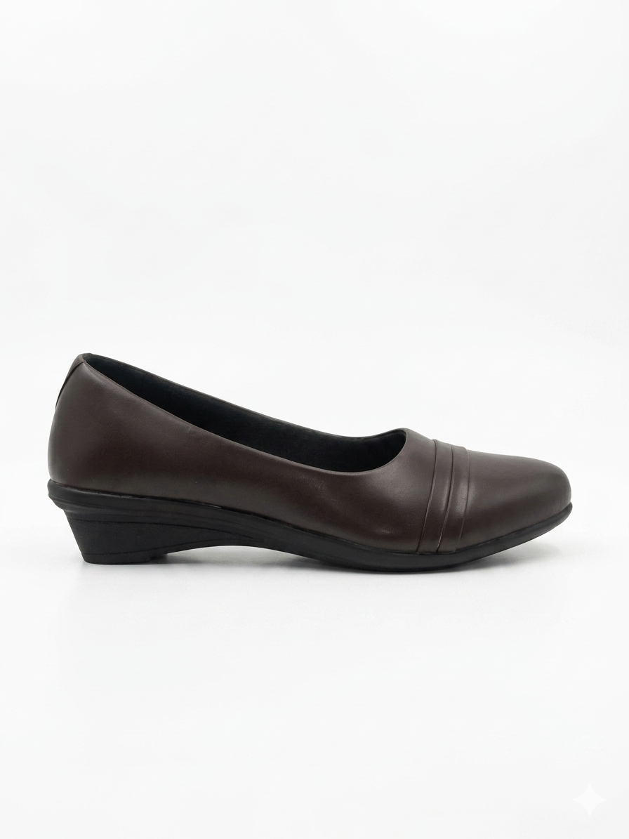 Women's Pointed-Toe Formal Dress Shoes | Lightweight Air Mix Sole Cushioned Bellies