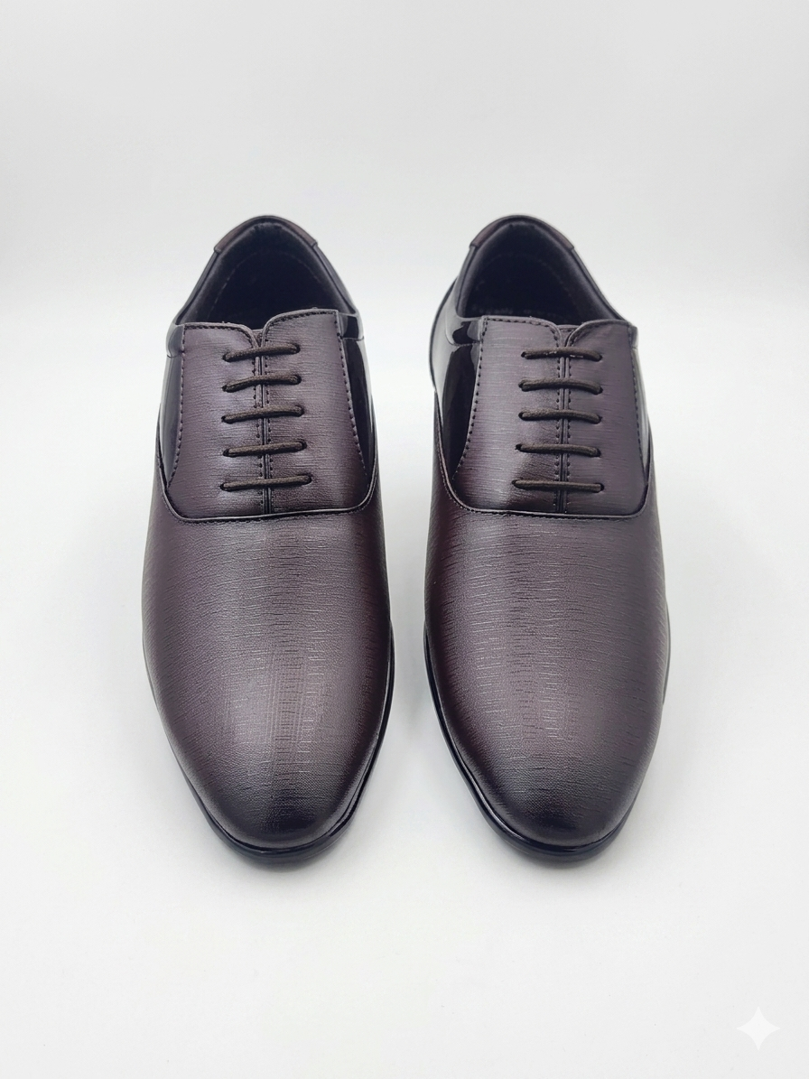 Men's Formal Shoes | Lightweight PU Sole Cushion Padded Executive Lace-Ups
