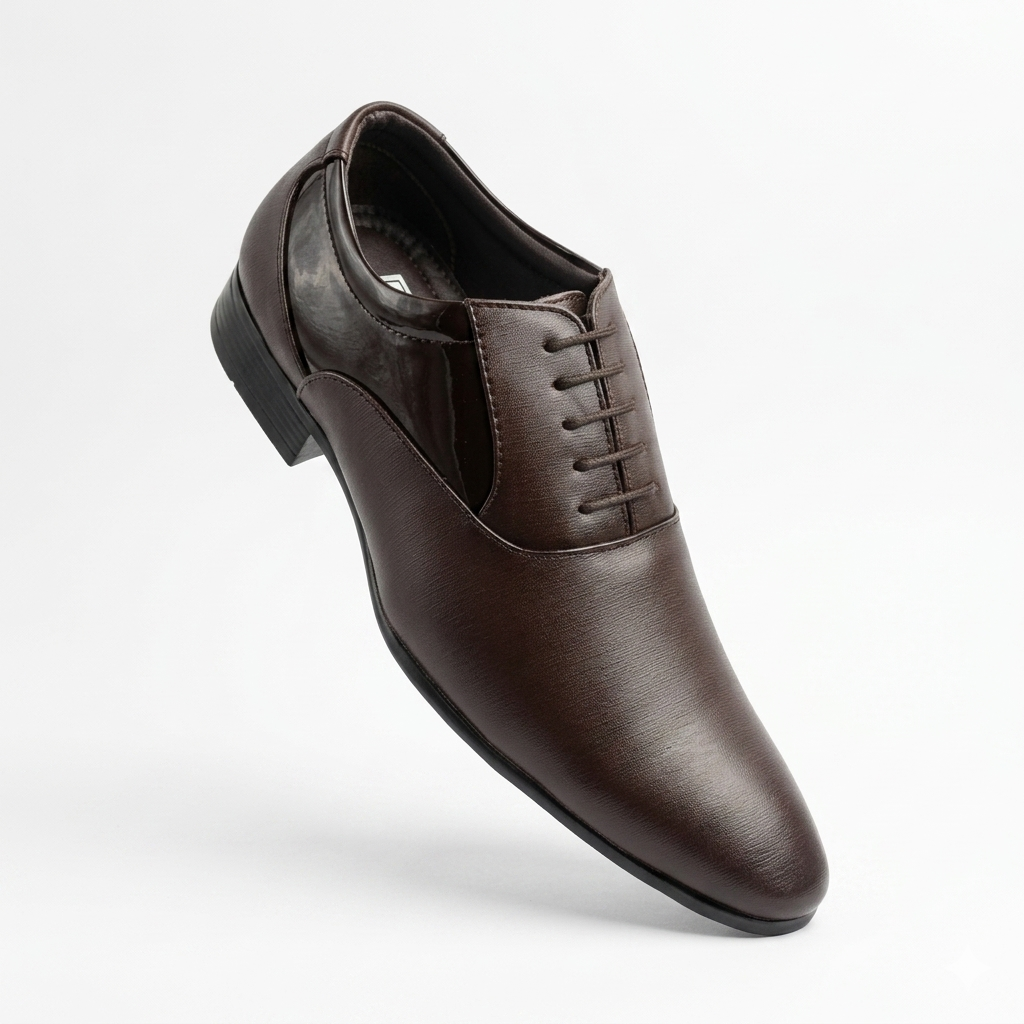 Men's Formal Shoes | Lightweight PU Sole Cushion Padded Executive Lace-Ups