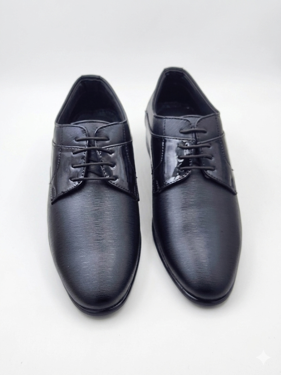 Men's Synthetic Formal Shoes | Lightweight PU Sole Cushion Padded Executive Lace-Ups
