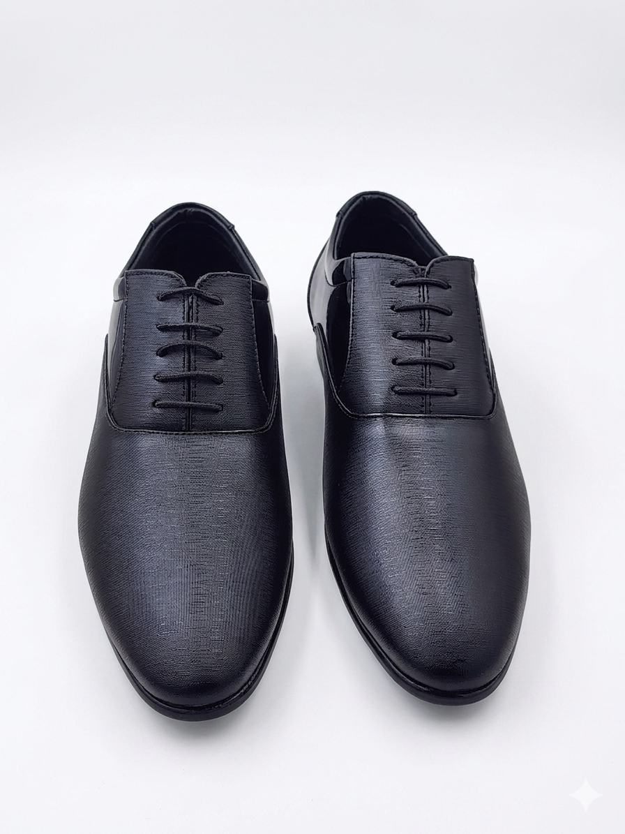 Men's Formal Shoes | Lightweight PU Sole Cushion Padded Executive Lace-Ups