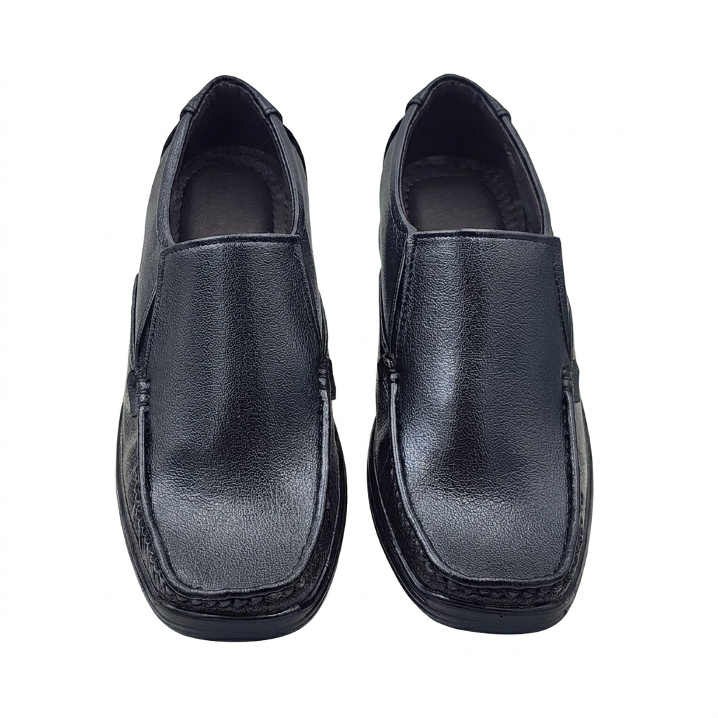 Men's Formal Derby Shoes | Comfortable Cushioned Dress Shoes for Office & Weddings | Lightweight PU Sole Textured Synthetic Leather Shoes for Men
