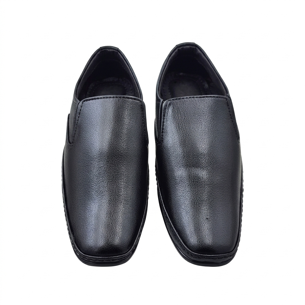 Men's Formal Slip-On Shoes for Corporate Office, Business Meetings & Formal Events, Synthetic Upper, Cushion Padding, and PU Sole