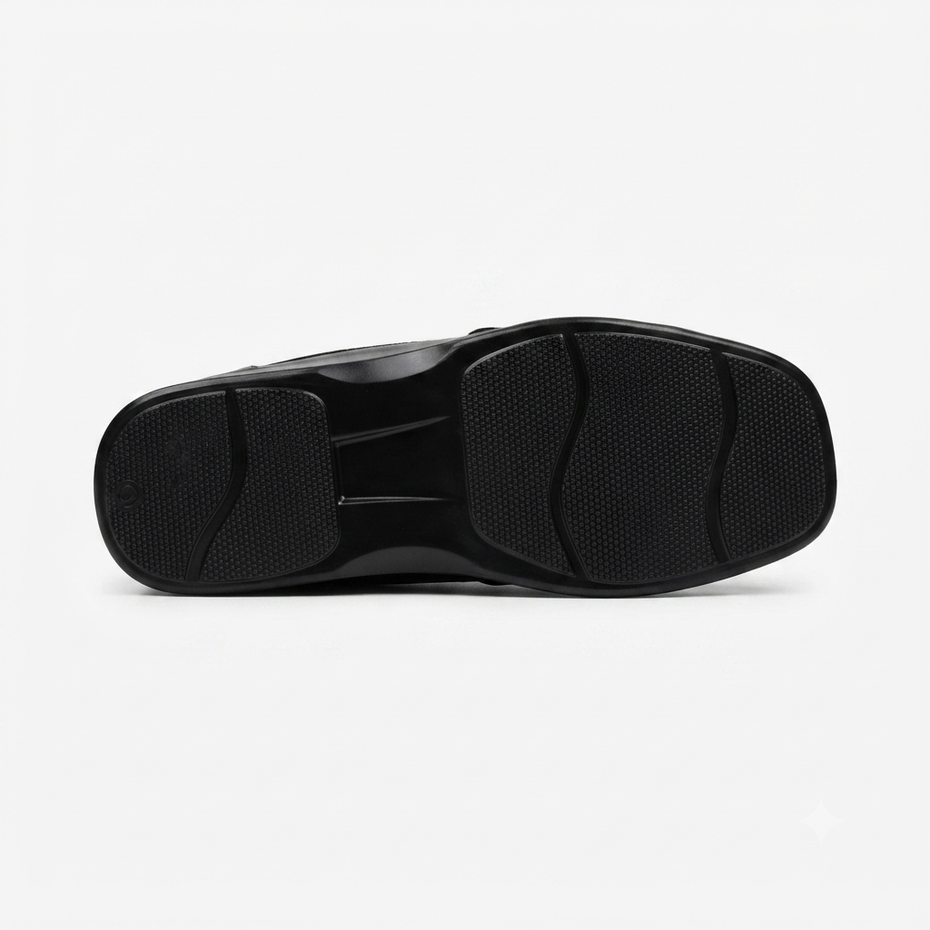 Cushioned chapples with Leather Upper, PU Mix Sole, Soft Padded Footbed & Comfortable Slip-On Design for Daily Wear