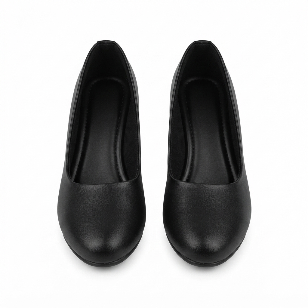 Women’s Synthetic Upper Cushioned Bellies with Air Mix Sole | Comfortable Lightweight Slip-On Wedge Heel Shoes for Casual, Office & Daily Wear