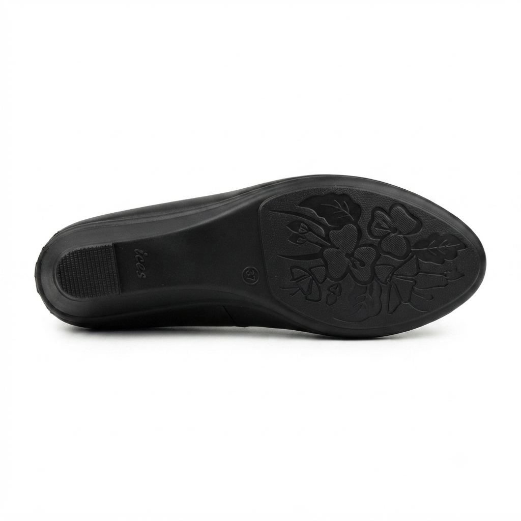 Women’s Synthetic Upper Cushioned Bellies with Air Mix Sole | Comfortable Lightweight Slip-On Wedge Heel Shoes for Casual, Office & Daily Wear