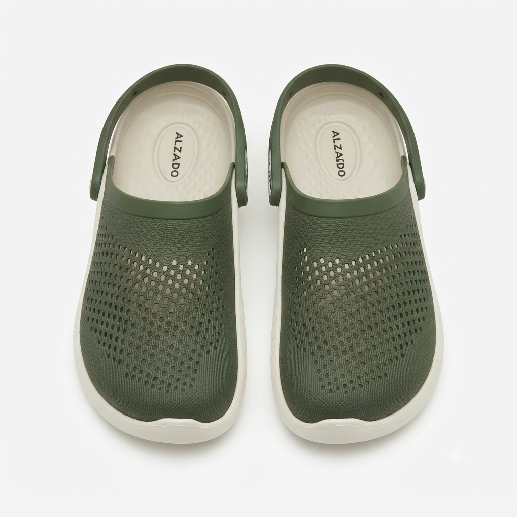 Unisex Lightweight EVA Clogs | Synthetic Upper | Cushioned Comfortable Slip-On Footwear with Back Strap | Casual Sandals for Daily Wear, Walking & Outdoor Use