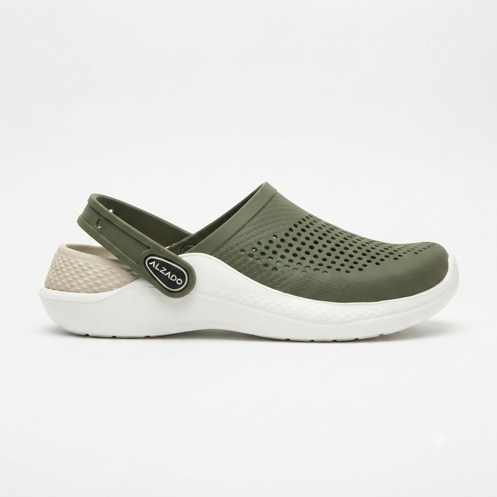 Unisex Lightweight EVA Clogs | Synthetic Upper | Cushioned Comfortable Slip-On Footwear with Back Strap | Casual Sandals for Daily Wear, Walking & Outdoor Use