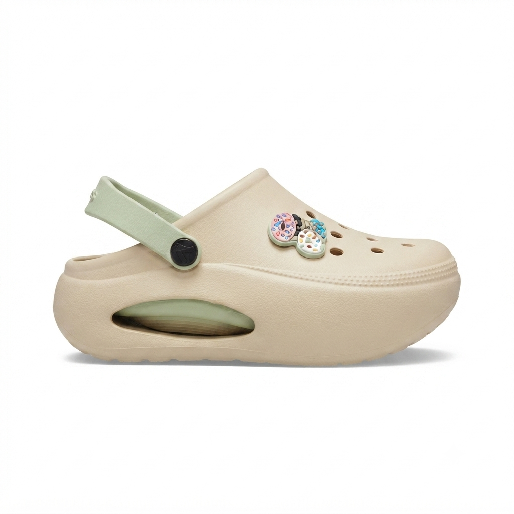 Lightweight EVA Clogs with Synthetic Upper | Cushioned Comfortable Slip-On Footwear with Back Strap | Breathable Casual Clogs for Daily Wear, Walking & Outdoor Use