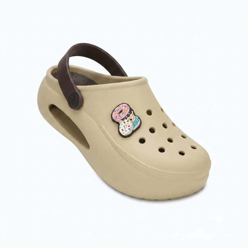 Lightweight EVA Clogs with Synthetic Upper | Cushioned Comfortable Slip-On Footwear with Back Strap | Breathable Casual Clogs for Daily Wear, Walking & Outdoor Use
