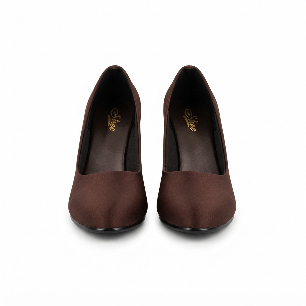 Women’s Lycra Wedge Pumps with PU Sole and Cushion Padding | Stylish Slip-On Formal & Casual Heels