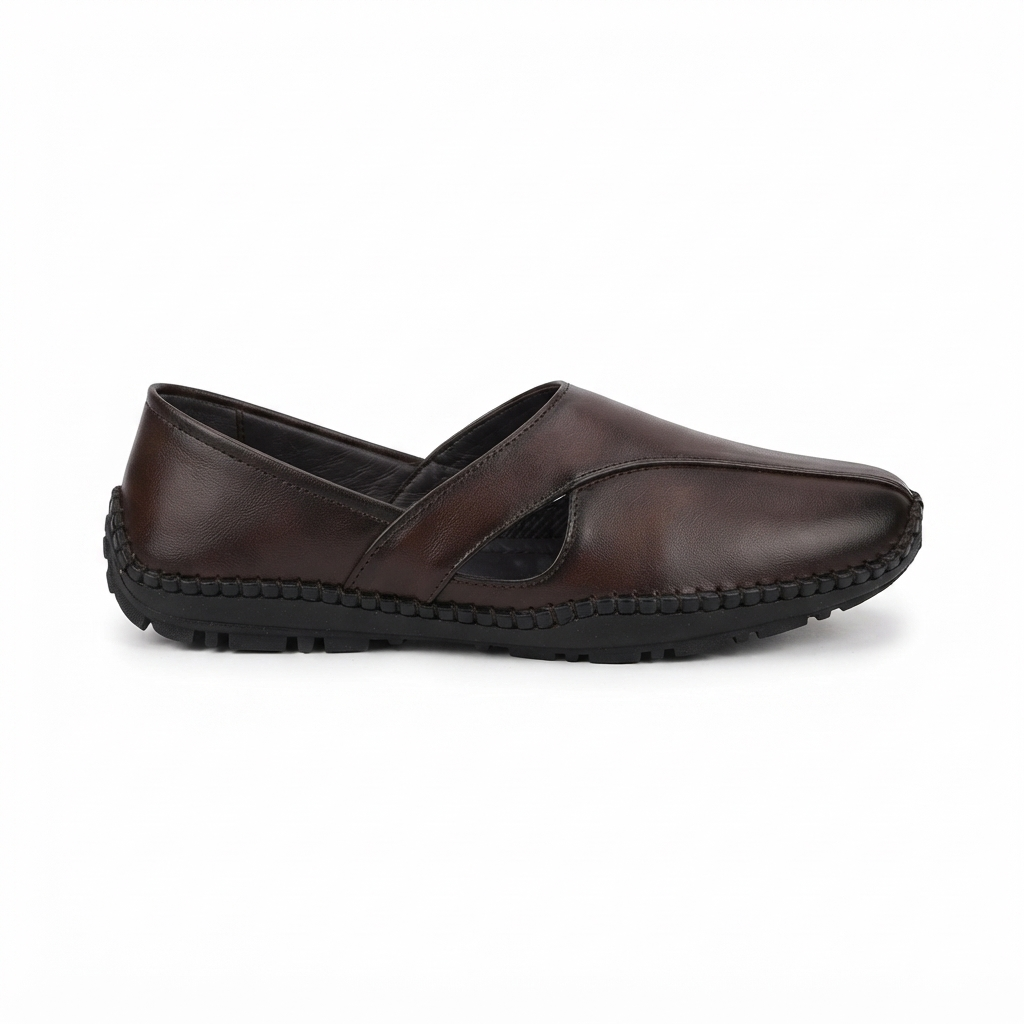 Men's Synthetic Casual Slip-On Loafers , Cushioned Footbed and Rubber Sole | Stylish Everyday Comfort Shoes for Men
