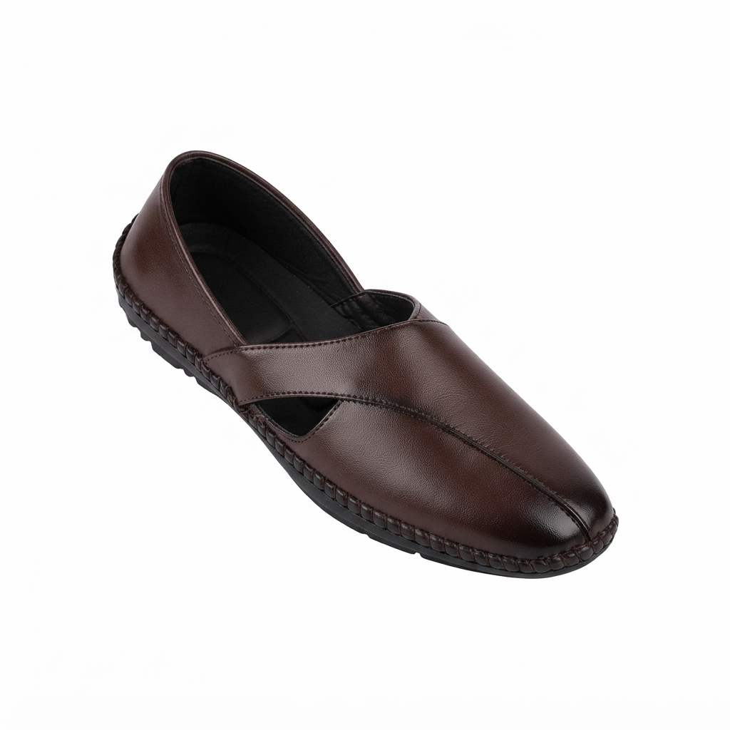 Men's Synthetic Casual Slip-On Loafers , Cushioned Footbed and Rubber Sole | Stylish Everyday Comfort Shoes for Men