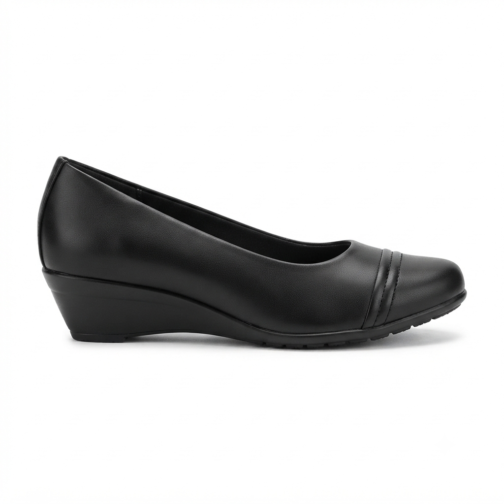 Women's Fashion Comfortable Wedge Heel Bellies with Synthetic Upper, PU Sole & Cushioned Footbed (Copy)