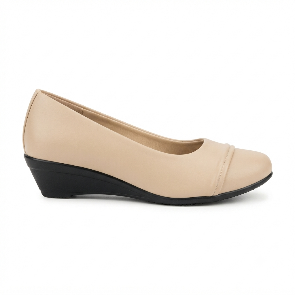 Women's Fashion Comfortable Wedge Heel Bellies with Synthetic Upper, PU Sole & Cushioned Footbed (Copy)