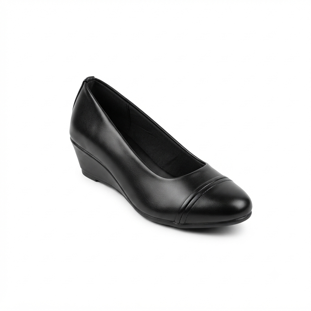 Women's Fashion Comfortable Wedge Heel Bellies with Synthetic Upper, PU Sole & Cushioned Footbed (Copy)