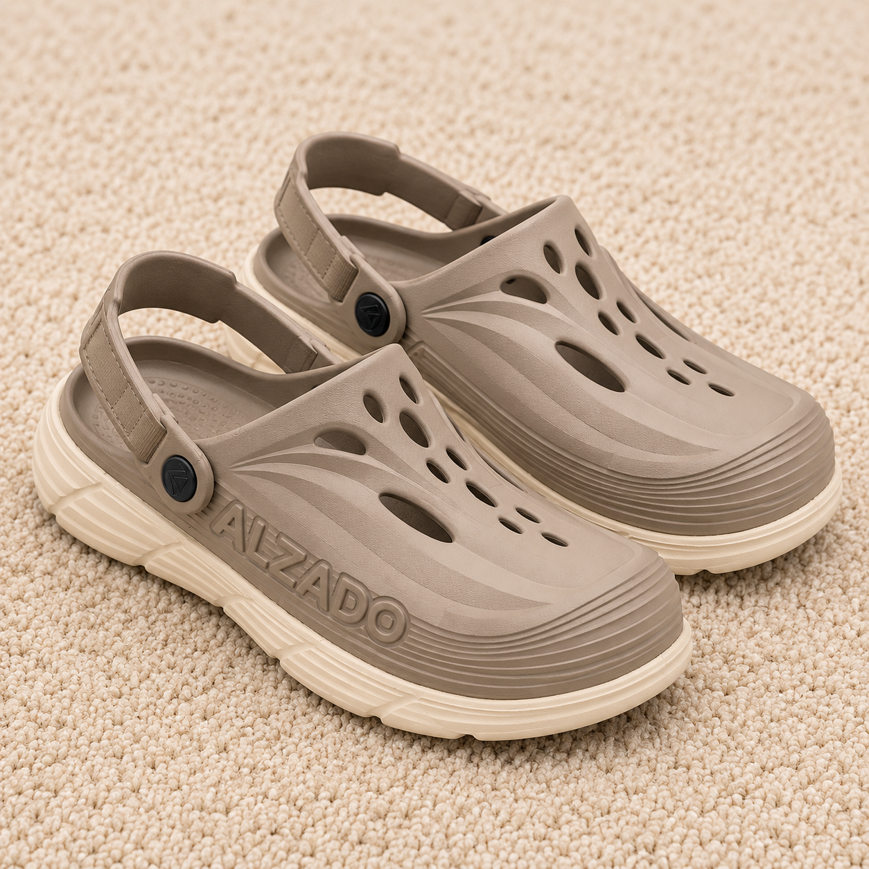 Unisex Lightweight EVA Clogs with Synthetic Upper | Cushioned Comfortable Slip-On Footwear with Back Strap | Casual Sandals for Daily Wear, Walking & Outdoor Use (Copy)