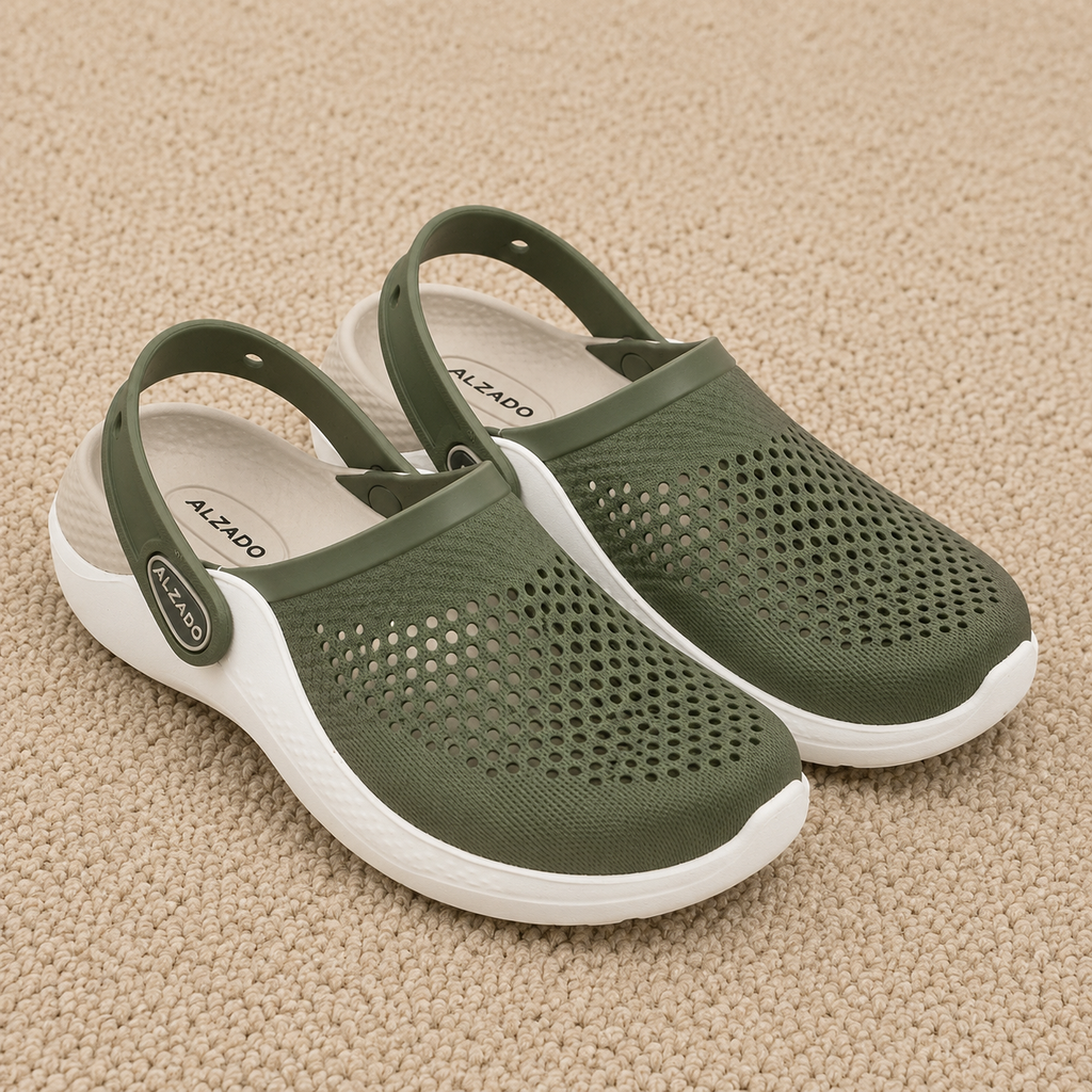 Unisex Lightweight EVA Clogs | Synthetic Upper | Cushioned Comfortable Slip-On Footwear with Back Strap | Casual Sandals for Daily Wear, Walking & Outdoor Use