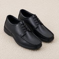 Men's Lace-Up Formal Wear Shoes – Lightweight PU Sole & Cushioned Comfort