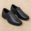 Classic Men's Formal Slip-On Shoes for Corporate Office, Business Meetings & Formal Events, Synthetic Upper, Cushion Padding, and PU Sole