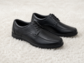Men's Formal Textured Derby Shoes with Advanced Cushion Padding and Durable Rubber Sole
