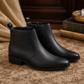 Men's Elegant Chelsea Boots | Synthetic Ankle Boots with Cushion Padding & Flexible PU Sole