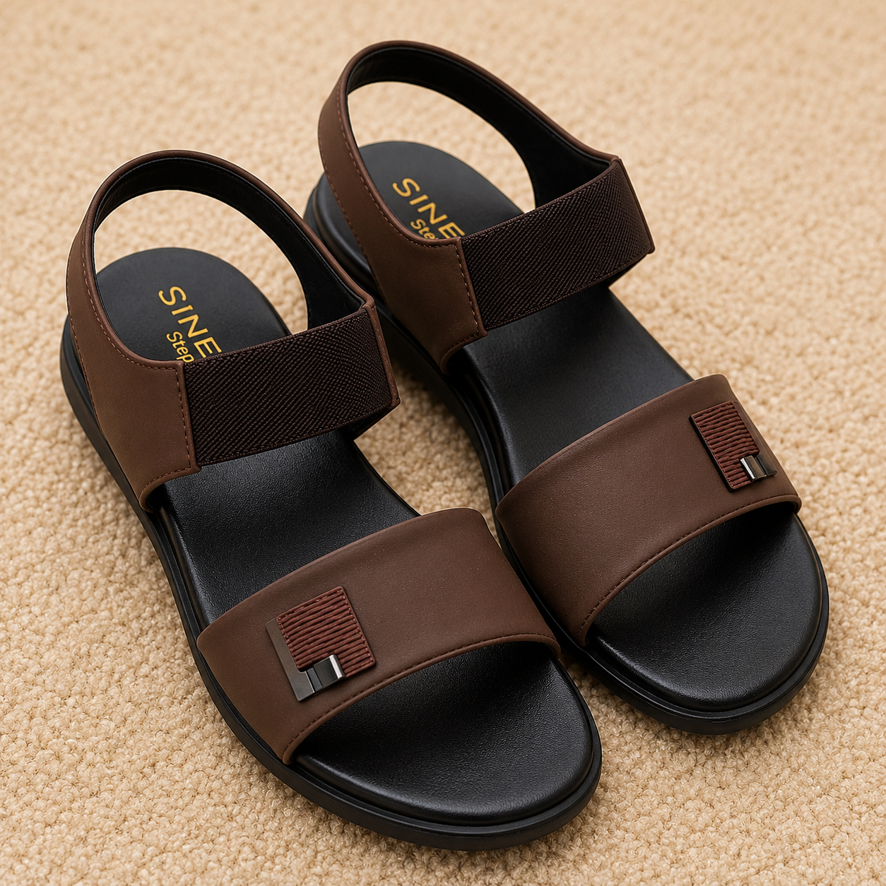 Women's Fashion Sporty Sandals | Lightweight Air Mix Sole Cushioned Slingback Flat Sandals