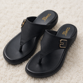 Women's Fashion Low Wedge chapples | Lightweight Air Mix Sole Stretch Lycra Comfort Mules