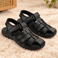 Men's Casual Closed Toe Sandals with Synthetic Upper, Cushioned Footbed and Durable PU Sole | Comfortable Adjustable Strap Sandals for Daily Wear